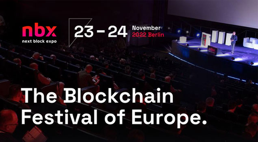 artwork for: Next Block Expo 2022 - The Blockchain Festival of Europe